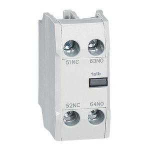 CONTACTO AUXILIAR 1NA+1NC FRON /CTX 22 A 41685004 Legrand