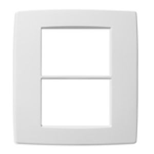 PLACA 6 PUESTOS BLANCA 3+3 96590176 Vimar