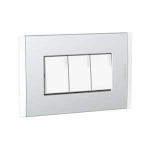 INTERRUPTOR TRIPLE 10AX BLANCO PL3P META 2300EBMN02 Bticino