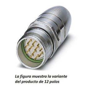 CONECTOR M23 6P MCHOQ VOL RECT SOLD CABL 159323994 Phoenix Contact