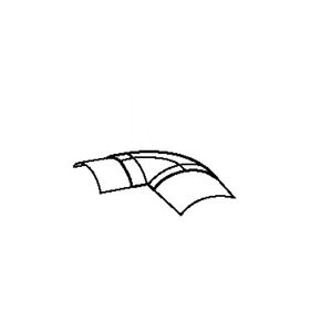ANGULO PLANO PASADA DE PISO  50 X 12 MM 3001104 Legrand