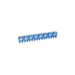 MARCA CAB3 1.5-2.5MM 6 AZUL TIRA 30U. T3822604 Legrand