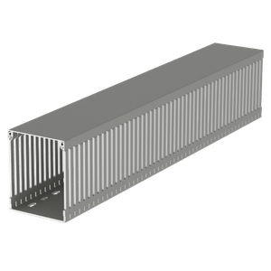 CANALETA RANURADA GRIS RAL  RAL7030 100x 100807786 Unex