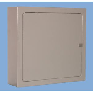 TABLERO METALICO SOBREPONER IP41, 24 MODULOS DIN CAJA SIN CIZALLES ART. 6887-DSC 116887205 Saime