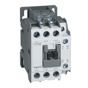 CONTACTOR   22A AC3 415Vac 1NA+1NC/CTX22 41611904 Legrand