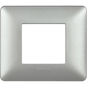 PLACA TECNOPOLIMERO Mï¿½TIX 2 MODULOS COLOR BLANCO 50335202 Bticino