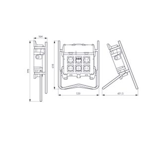 ATRIL FIJACION P/TABL FAENA COMB 12-18MO 5774304 Legrand