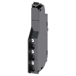 INTERRUPTOR AUXILIAR CONTACTOS CONMUTADOS TIPO HQ (7 MM) ACCESORIO PARA: 3VA1 Y 3VA20 A 3VA25 198148761 Siemens