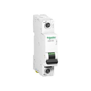 INTERRUPTOR TERMOMAGNETICO C60H.DC 1P 0.5A CURVA C 250V DC 61500159 Schneider Electric