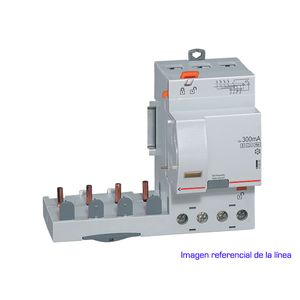 BLOQUE DX3 DIFERENCIALTETRAPOLAR ADAPTABLE PARA INTERRUPTORES AUTOMATICOS 1 MODULO/POLO 41049904 Legrand