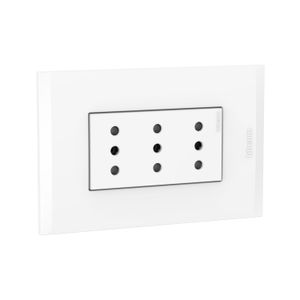 TOMA TRIPLEX  BLANCA PL3P BLANCA 2113E3B02 Bticino