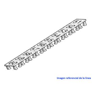 MARCA P/BORNE TIRA 8 MM  51 A 60 2016059 Schneider Electric