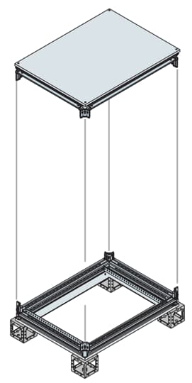 BASE/TECHO 600X800MM (AXP) 1175608085 ABB