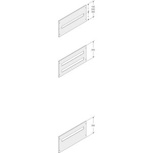 PANEL MODULAR 24 DIN 200MM 600MM 1175867485 ABB