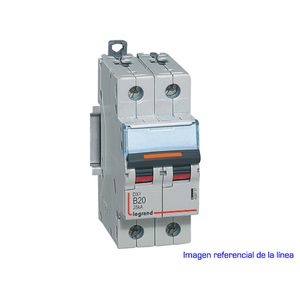 INTERRUPTOR MAGNETOTERMICO DX3 25KA CURVA D BIPOLAR 40982204 Legrand