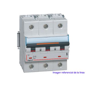 INTERRUPTOR MAGNETOTERMICO DX3 25 KA CURVA MA TRIPOLAR 40988104 Legrand