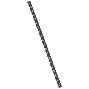 MARCA DUPLIX 0 NEGRO 38400 (X TIRA 20UNI T3840004 Legrand