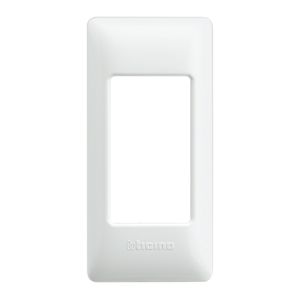 PLACA TECNOPOLIMERO Mï¿½TIX 1 MODULO PARA PERFIL COLOR BLANCO 50334802 Bticino