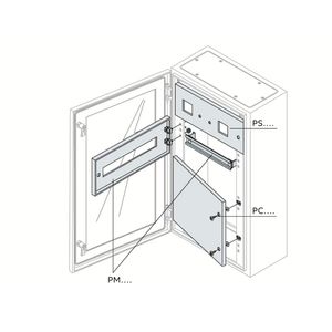 KIT CHASIS 25 MODULOS 185x600mm SR2 1175355085 ABB