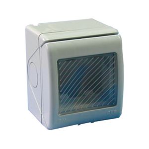 CASQUETE HABIT 2P IP55 GRIS  4502 HB 450262 Schneider Electric