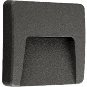 APLIQUE LED NEGRO DECO DE PARED TIPO BALIZA 3W 3K LEDVANCE 278647687 Ledvance