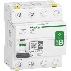 INT DIFERENCIAL 2x25A 30mA TIPO B-SI 6122559 Schneider Electric
