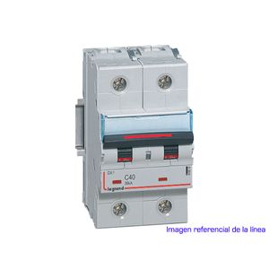 INTERRUPTOR  MAGNETOTERMICO DX3 36KA CURVA C BIPOLAR 41000904 Legrand