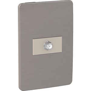 PLACA ARMADA CON TOMA COAXIAL TV ORION, BRONCE 346869462 Schneider Electric