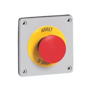 PLACA CON PARADA DE EMERGENCIA 5774004 Legrand