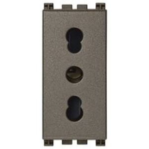 TOMA HEMBRA DE 10/16A AMPERES 1PUESTO 192035576 Vimar