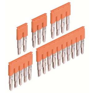 PUENTE 10 POLOS PARA BORNE PASO 10MMÂ²  NARANJA JB10-10 2041485 ABB