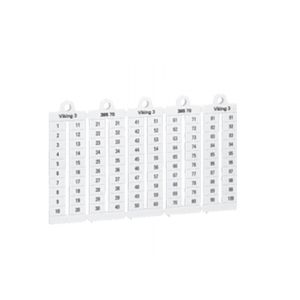 PLACAS MARCA HORIZ. 21-30 P6 3951704 Legrand