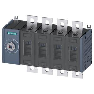 INTERRUPTOR-SECCIONADOR 400A, TAMANO 3, 4 POLOS 48621261 Siemens