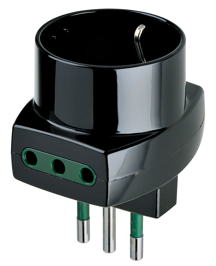 CLAVIJA 2P+T 10 A ESTANDAR ITALIANO TIPO S11 3225376 Vimar