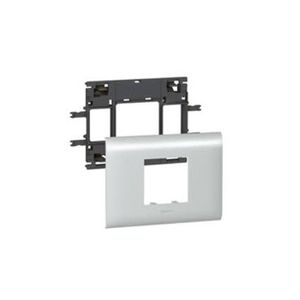 MARCO MOSAICO DLP ALUMINIO 2 MODULOS 1121204 Legrand