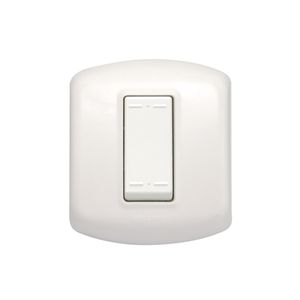 INTERRUPTOR( 9/24) MODUS PLUS SOBREPUESTA CASQUETE COLOR BLANCO 7110102 Bticino