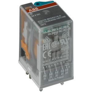 RELE CAPSULADO CR-M024DC3L CONTROL: 24V D.C. 22038685 ABB