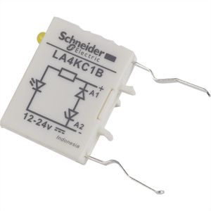 BLOCK ANTIPARASITOS C/LED 24Vdc LA4KC1B 228150559 Schneider Electric