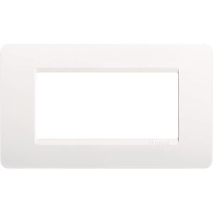 PLACA TECNOPOLIMERO Mï¿½TIX 4 MODULOS COLOR BLANCO 50334002 Bticino