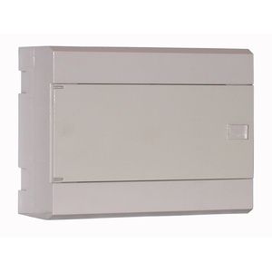 TABLERO MODULAR PLASTICO DE SOBREPONER IP41, PARA 8 MODULOS DIN PUERTA NO TRANSPARENTE ART. 6941-D 11694105 Saime