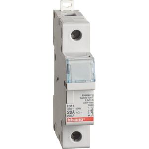 PORTA FUSIBLE 1P/20A/400V F311108 Bticino