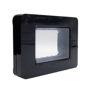 PLACA IP55 3M NEGRO 286035902 Bticino