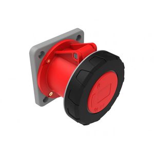 ENCHUFE INDUSTRIAL IP67, LIBRE DE HALOGENOS, 380V, 63A, 3P+N+T, BEMIS 6314235 FNX