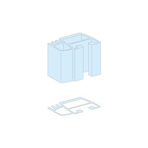 PERFIL VERTICAL PARA JUEGO DE BARRAS LINERGY LGYE, CALIBRE 1000A 4504159 Schneider Electric
