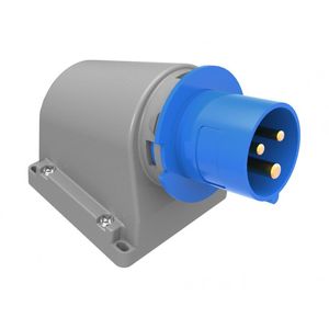 MACHO INDUSTRIAL SOBREPUESTO 220V 16A 2P+T IP44 LIBRE DE HALOGENOS 6511035 FNX