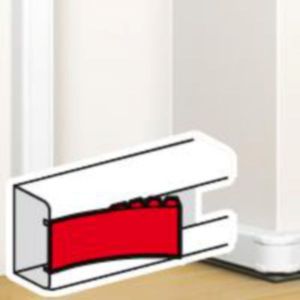 TAPA SNAP-ON BLANCO 45mm FLEX (x TIRA 2 MT)VER CODIGO T7560804 7560804 Legrand