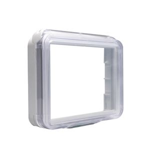 BTicino IB-TAPA Abdeckrahmen IP55, 3 Module, Grau – Für Unterputz, Schalter & Steckdosen