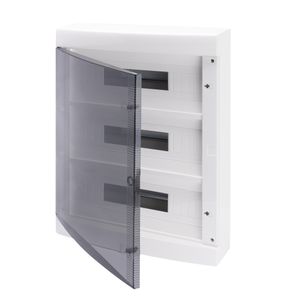 TABLERO SOBRE PUESTO 54 MODULOS IP40 PUERTA FUME 40051103 Gewiss