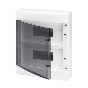 TABLERO SOBRE PUESTO 24 MODULOS IP40 PUERTA FUME 40047103 Gewiss