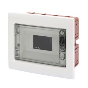 TABLERO EMBUTIDO 8 MODULOS IP40 PUERTA FUME LIBRE HALOGENO 40604103 Gewiss